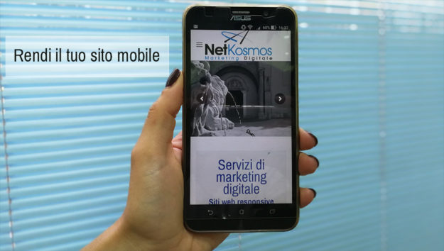 sito mobile user friendly